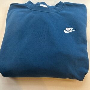 Blue Nike crewneck